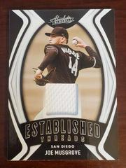 Joe Musgrove [Retail] #ET-MU Baseball Cards 2022 Panini Absolute Established Threads Prices
