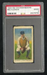Red Kleinow Baseball Cards 1909 E92 Dockman & Sons Prices