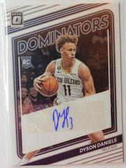 Dyson Daniels #RDS-DYD Basketball Cards 2022 Panini Donruss Optic Rookie Dominators Signatures Prices
