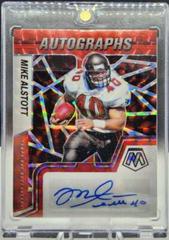 Mike Alstott [Red] Football Cards 2022 Panini Mosaic Autographs Prices