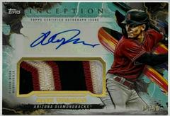 Alek Thomas [Inception Manufacturer Logo] #IAP-AT Baseball Cards 2023 Topps Inception Autograph Patch Prices
