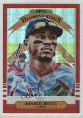 Mookie Betts [Pandora Red] Baseball Cards 2019 Panini Donruss Optic Prices