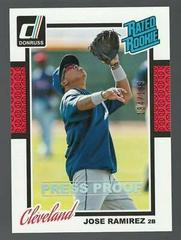 Jose Ramirez [Silver Press Proof] Baseball Cards 2014 Donruss Prices