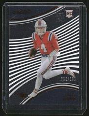 Bailey Zappe [Red] #CVR-10 Football Cards 2022 Panini Chronicles Clear Vision Rookies Prices