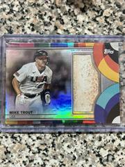 Mike Trout #BRC-MT Baseball Cards 2023 Topps World Classic WBC Base Relics Prices