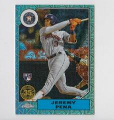 Jeremy Pena [Green] #T87C-28 Baseball Cards 2022 Topps Update 1987 Chrome Prices