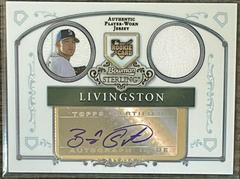 Bobby Livingston [Autograph Relic] Baseball Cards 2006 Bowman Sterling Prices