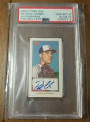 Patrick Corbin Baseball Cards 2020 Topps 206 Autographs Prices
