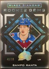 Sampo Ranta [Spectrum] #RG-SR Hockey Cards 2021 Upper Deck Black Diamond Rookie Gems Prices