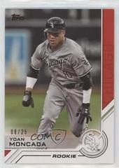 Yoan Moncada [Red] Baseball Cards 2017 Topps Salute Prices
