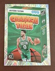 Jayson Tatum [Diamond] #10 Basketball Cards 2023 Panini Donruss Crunch Time Prices