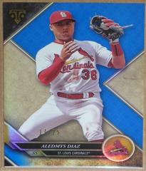 Aledmys Diaz [Sapphire] Baseball Cards 2017 Topps Triple Threads Prices