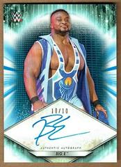 Big E [Blue] #A-E Wrestling Cards 2021 Topps WWE Autographs Prices
