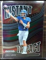 Will Levis #II-3 Football Cards 2023 Panini Prizm Draft Picks Instant Impact Prices