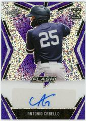 Antonio Cabello [Purple] Baseball Cards 2020 Leaf Flash Autographs Prices