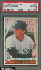 Graig Nettles #240 Baseball Cards 1979 O Pee Chee Prices