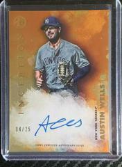 Austin Wells [Orange] #PA-AW Baseball Cards 2021 Bowman Inception Autographs Prices
