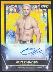Dan Hooker [Gold Refractor] #FNA-DHO Ufc Cards 2024 Topps Chrome UFC Signature Prices