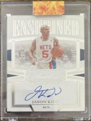 Jason Kidd #29 Basketball Cards 2022 Panini Flawless Enshrined Signature Prices