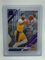 Anthony Davis [Blue] #21 Basketball Cards 2019 Panini Clearly Donruss Prices