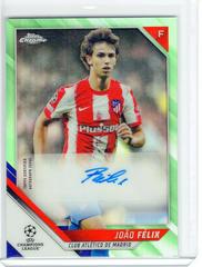 Joao Felix [Neon Green Refractor] #CA-JF Soccer Cards 2020 Topps Chrome UEFA Champions League Autographs Prices