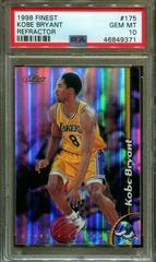 Kobe Bryant [Refractor] Basketball Cards 1998 Finest Prices