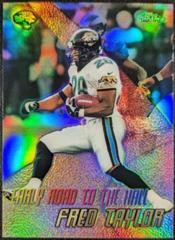 Fred Taylor [Refractor] #H12 Football Cards 1999 Topps Chrome Hall of Fame Prices