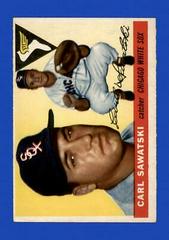 Carl Sawatski #122 Baseball Cards 1955 Topps Prices