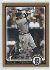 Miguel Cabrera [Gold] #115 Baseball Cards 2010 Bowman Prices