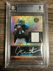Cam Newton [Jersey Autograph] Football Cards 2011 Panini Gold Standard Prices