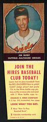 Jim Busby [With Tab] #68 Baseball Cards 1958 Hires Root Beer Prices