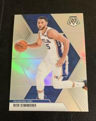 Ben Simmons [Silver Prizm] Basketball Cards 2019 Panini Mosaic Prices