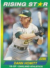 Dann Howitt #68 Baseball Cards 1992 Score Rising Stars Prices