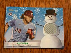 Alec Bohm #WRC-AB Baseball Cards 2021 Topps Holiday Mega Box Relics Prices