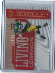 Aaron Rodgers [Red] #LL2 Football Cards 2020 Panini Illusions Living Legends Prices