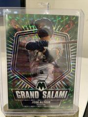 Jose Altuve [Green] Baseball Cards 2022 Panini Mosaic Grand Salami Prices
