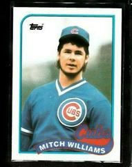 Mitch Williams Baseball Cards 1989 Topps Traded Prices