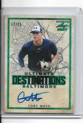 Coby Mayo Baseball Cards 2020 Leaf Ultimate Destinations Prices