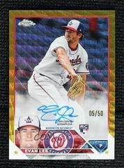 Evan Lee [Gold Wave] #RA-EL Baseball Cards 2023 Topps Chrome Update Rookie Autographs Prices