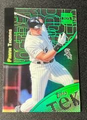 Frank Thomas [Green] Baseball Cards 2000 Topps Tek Prices
