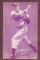 Gil Hodges #13 Baseball Cards 1953 Canadian Exhibits Prices