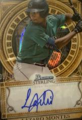 Lazaro Montes [Black Lava] #SOA-LM Baseball Cards 2023 Bowman Sterling Opulence Autographs Prices