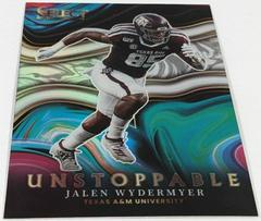 Jalen Wydermyer [Silver] Football Cards 2022 Panini Select Draft Picks Unstoppable Prices