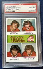 Flames Leaders [E. Vail, T. Lysiak] Hockey Cards 1975 Topps Prices