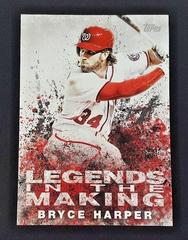 Bryce Harper Baseball Cards 2018 Topps Legends in the Making Prices