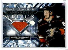 Jacob Perreault #DD-JP Hockey Cards 2022 Upper Deck Black Diamond Debut Relics Prices