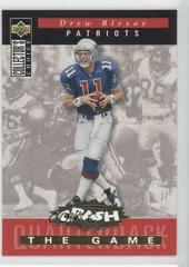 Drew Bledsoe [Gold] Football Cards 1994 Collector's Choice Crash the Game Prices