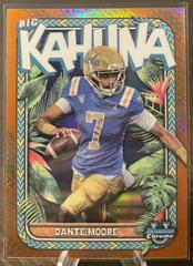 Dante Moore [Orange] Football Cards 2023 Bowman Chrome University The Big Kahuna Prices