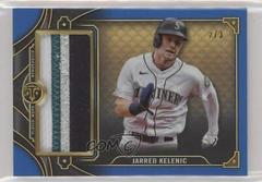Jarred Kelenic [Sapphire] #SJR3-JK1 Baseball Cards 2022 Topps Triple Threads Single Jumbo Relics Prices
