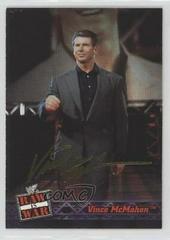 Vince McMahon Wrestling Cards 2001 Fleer WWF Raw Is War Prices